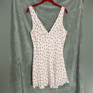 Zara strawberry mini dress 🍓